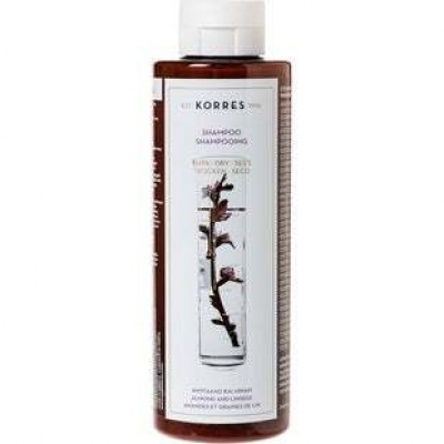 KORRES Almond + Linseed Shampoo For Dry / Damaged Hair 250 ml